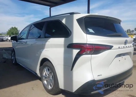 2021 Toyota Sienna Platinum z USA, uszkodzony, nr VIN 5TDESKFC5MS002892